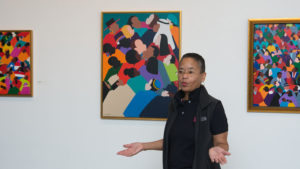 Cynthia Saint James at NC State AACC Gallery