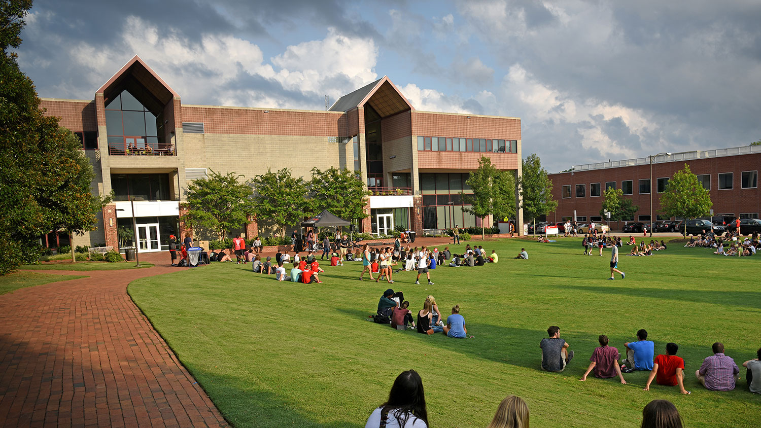 Harris Field and Witherspoon Student Center