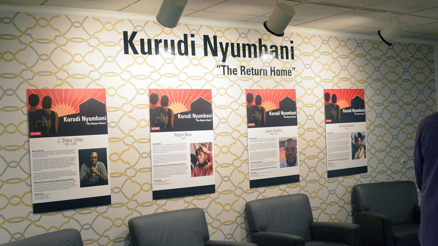 Art gallery exhibit for Kurudi Nyumbani