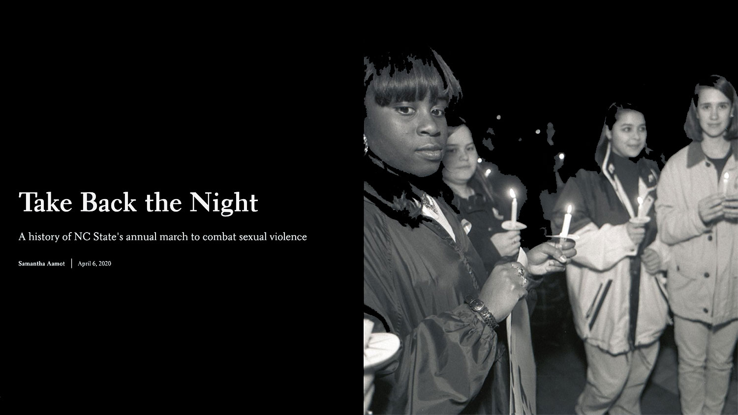 Image from Take Back the Night story map
