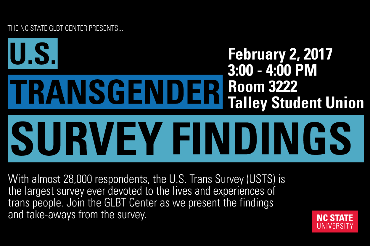 U.S. Transgender Survey Findings event