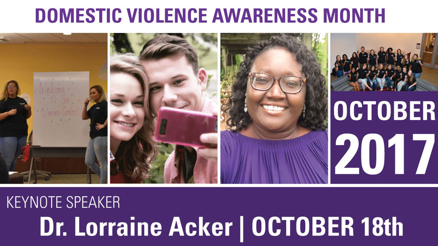 Domestic Violence Awareness Month 2017