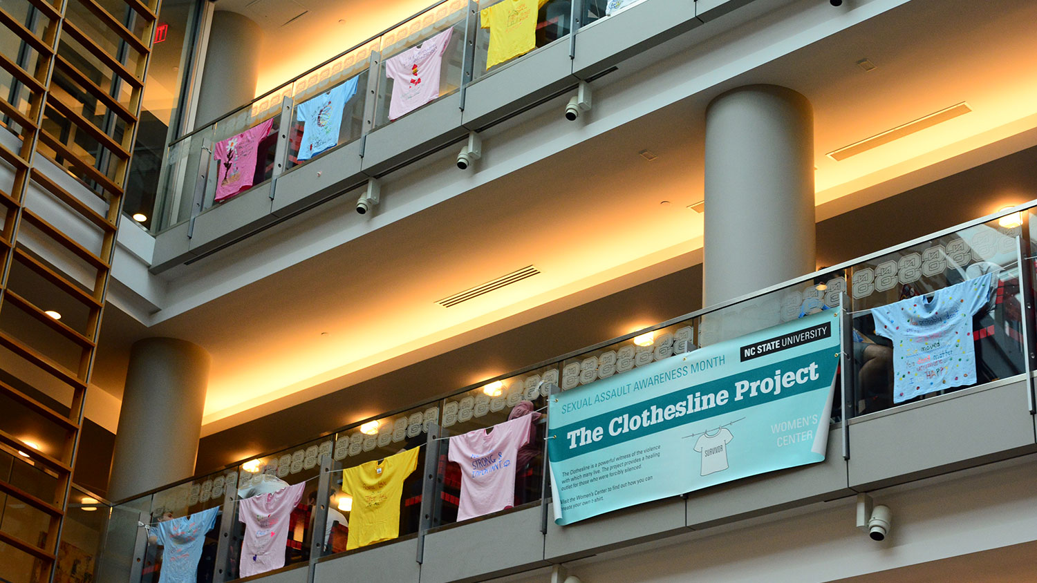 Clothesline Project t-shirts