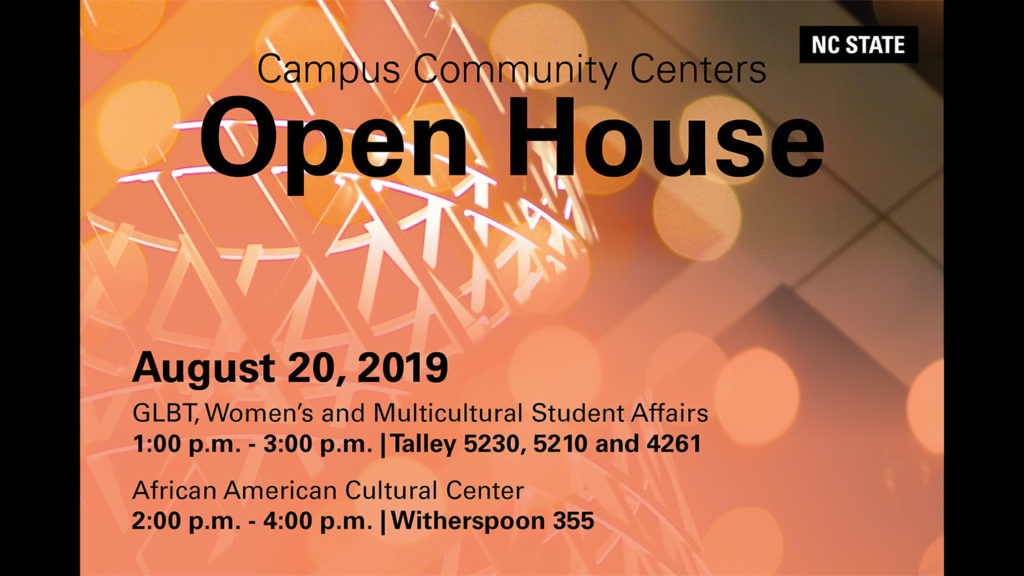 Attend Community Centers Open House Office for Institutional Equity