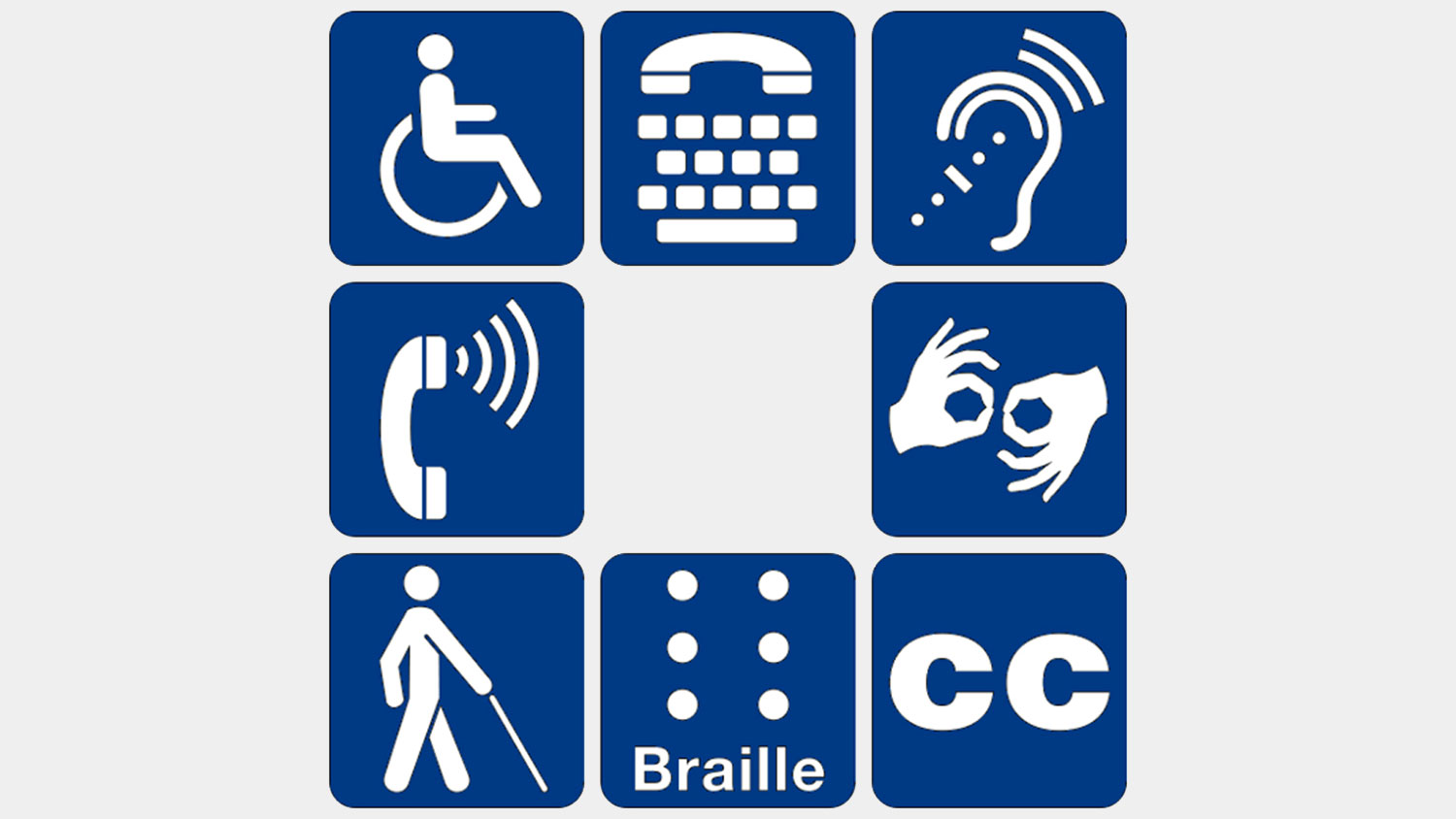 Disability symbols