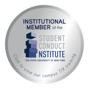 student conduct institute member badge