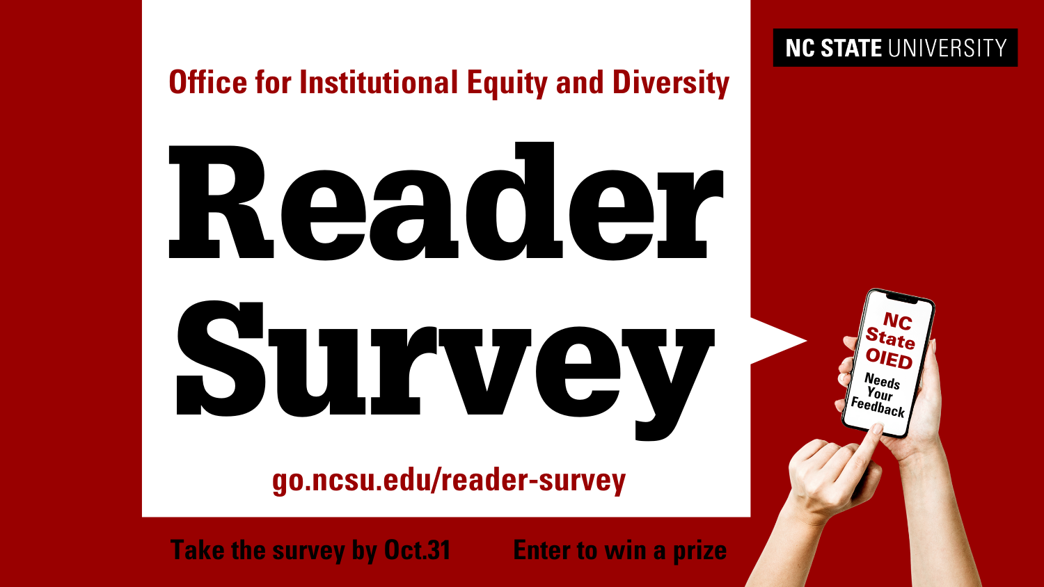 Reader survey
